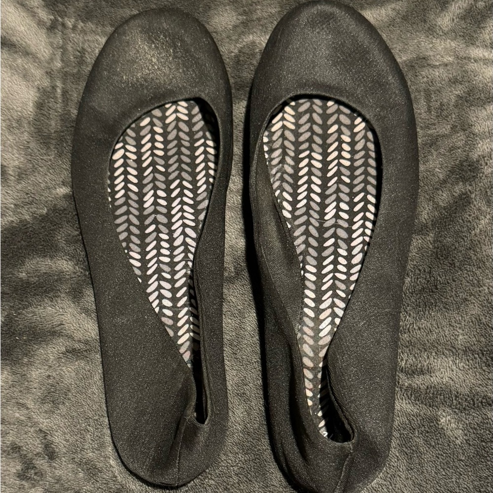 Black Dress Flats